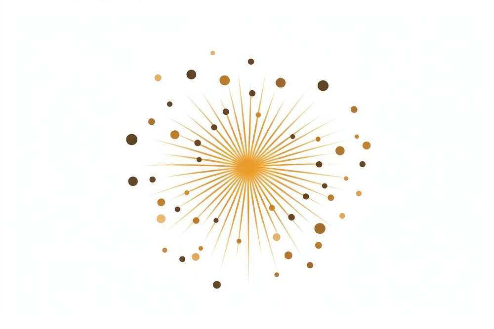 Golden firework fireworks line celebration. AI generated Image by rawpixel.