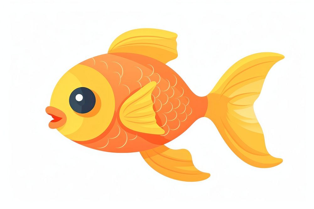 Goldfish animal pomacentridae wildlife. AI generated Image by rawpixel.