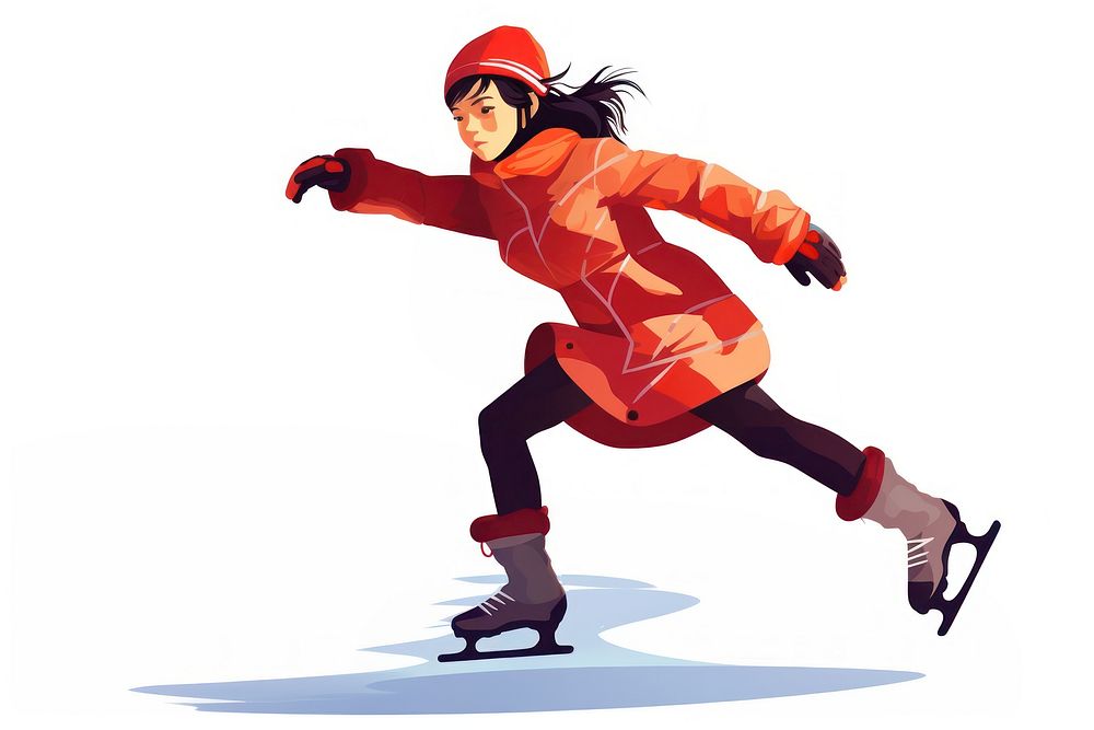Ice skating footwear sports skateboarding. AI generated Image by rawpixel.