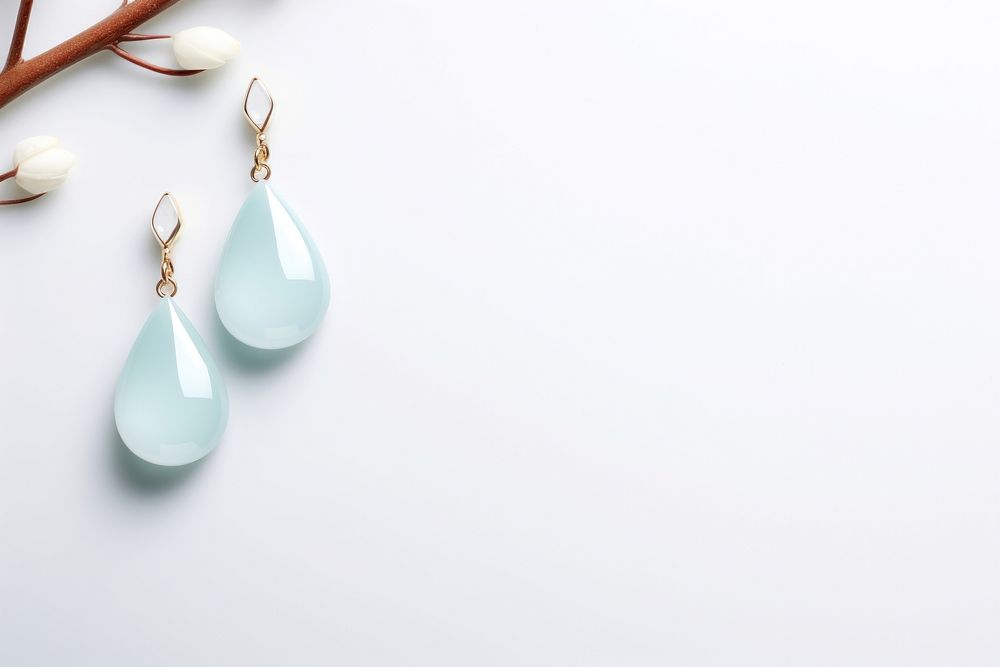 Drop Earrings earring jewelry accessories. AI generated Image by rawpixel.