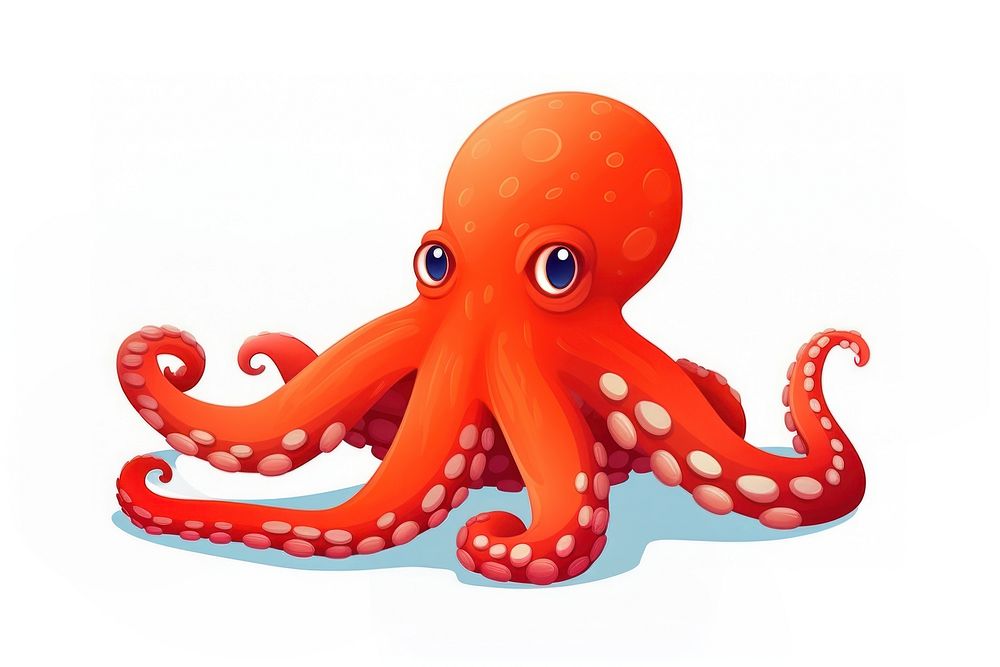 Octopus animal invertebrate cephalopod. AI generated Image by rawpixel.