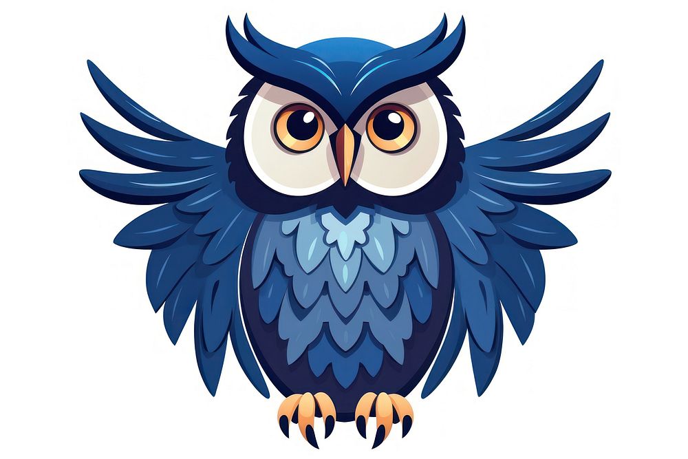 Owl animal bird electronics. AI generated Image by rawpixel.