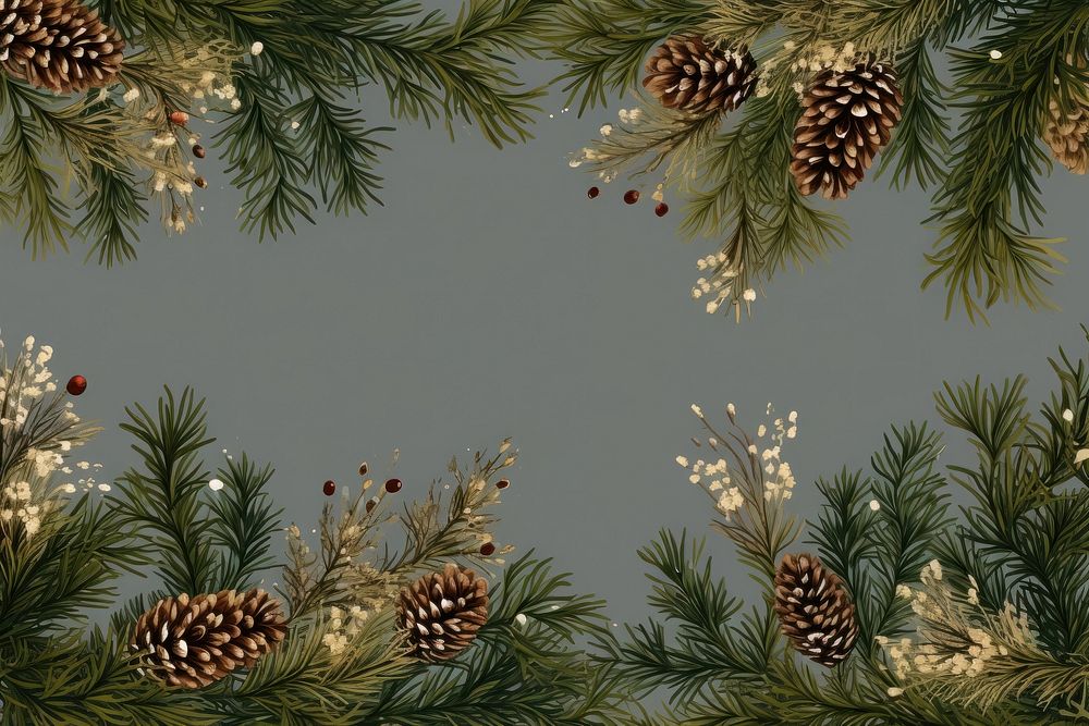 Christmas background backgrounds christmas branch. AI generated Image by rawpixel.