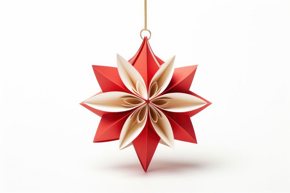 Christmas ornament paper craft art. AI generated Image by rawpixel.