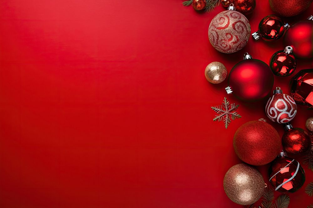 Christmas christmas backgrounds decoration. AI generated Image by rawpixel.