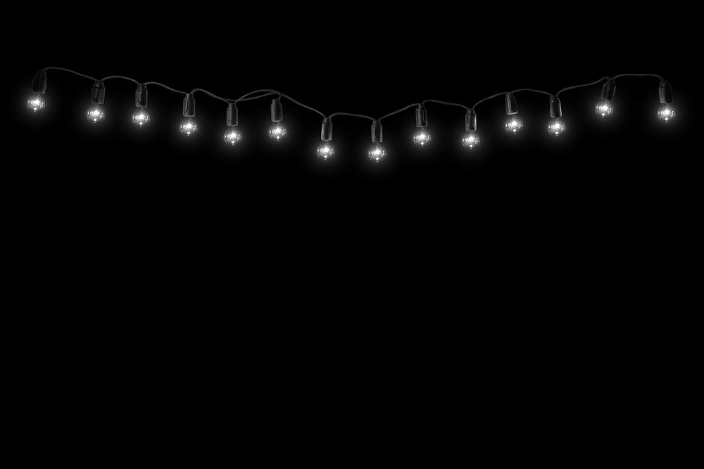 String lights lighting illuminated electricity. AI generated Image by rawpixel.