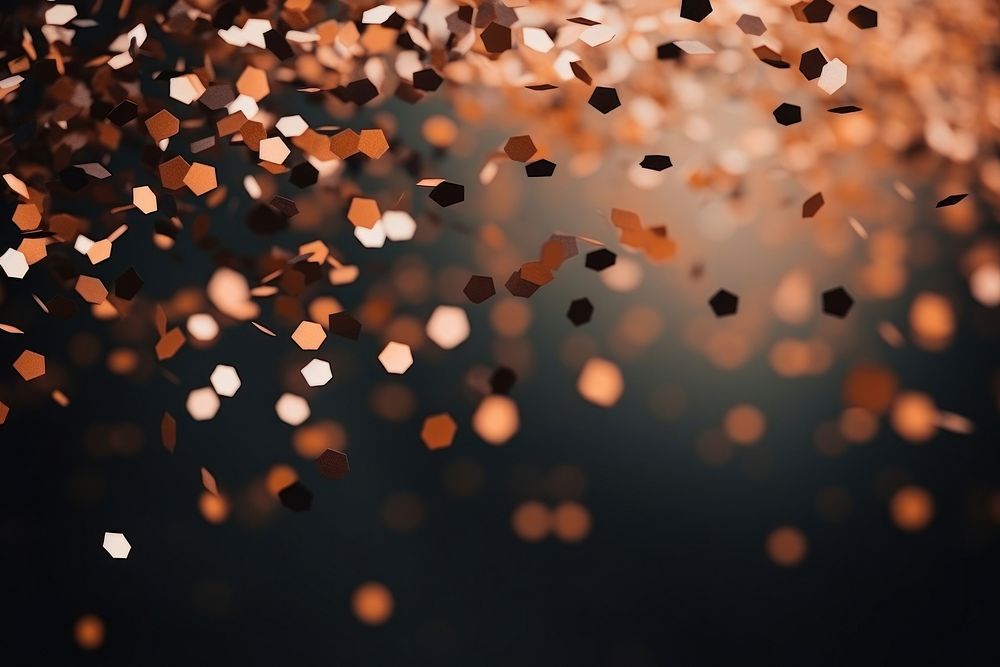 Bokeh confetti backgrounds paper. AI generated Image by rawpixel.