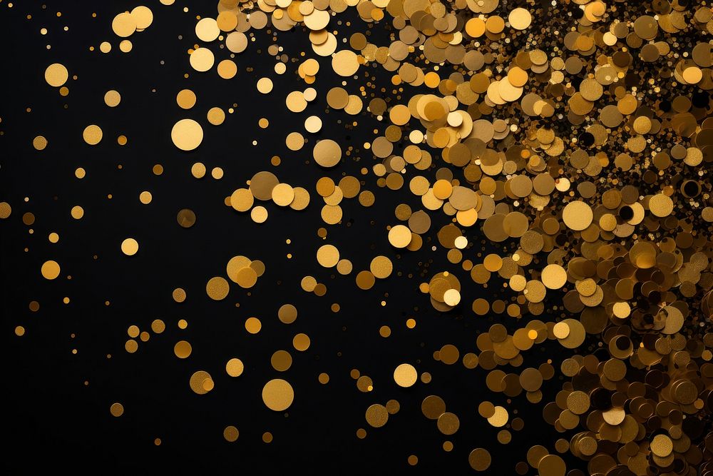 Paper shoot confetti glitter backgrounds gold. AI generated Image by rawpixel.