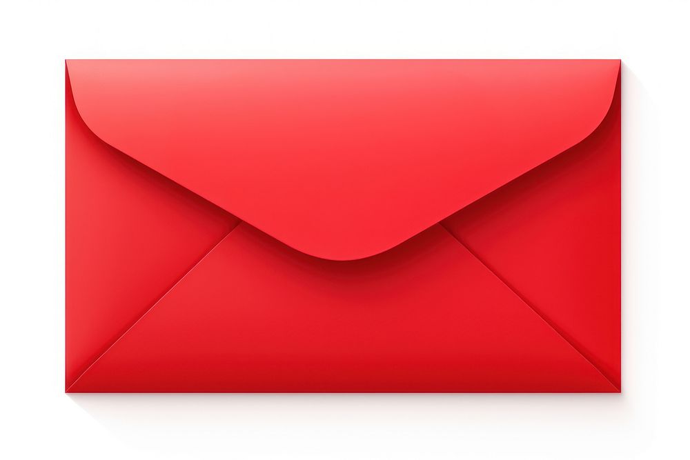 Envelope mailbox red correspondence. AI generated Image by rawpixel.