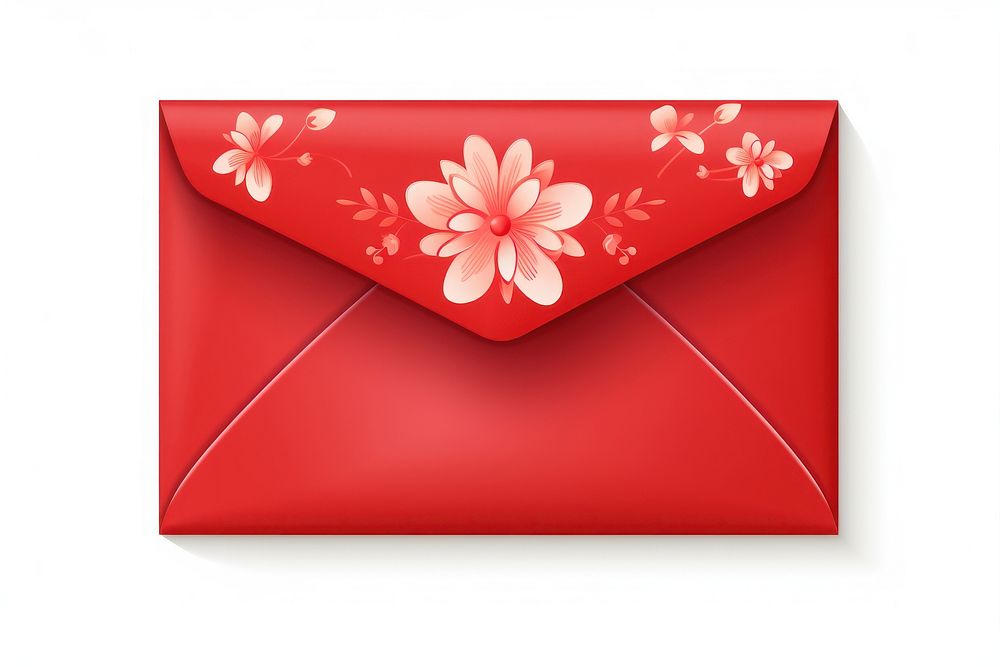 Red envelop envelope mail freshness. AI generated Image by rawpixel.