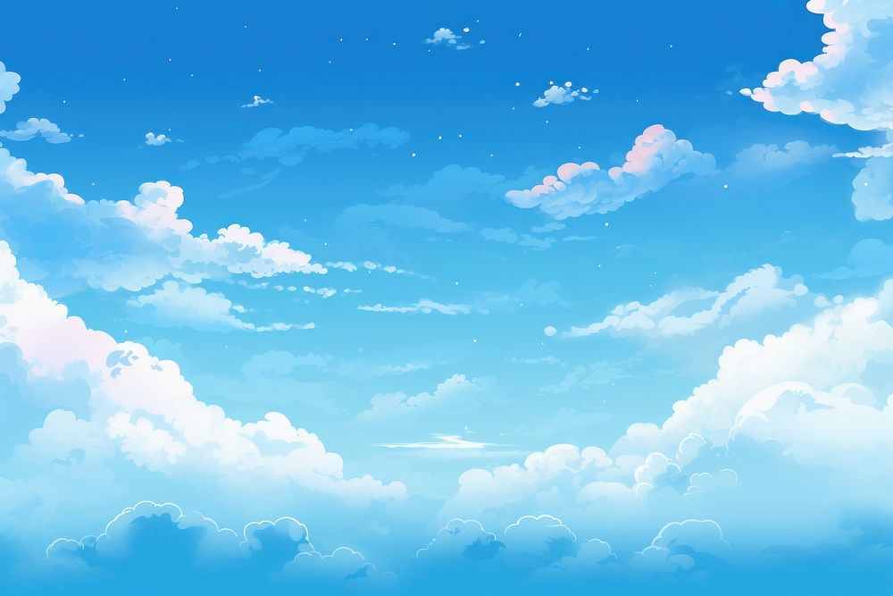 Sky background backgrounds outdoors nature. AI generated Image by rawpixel.