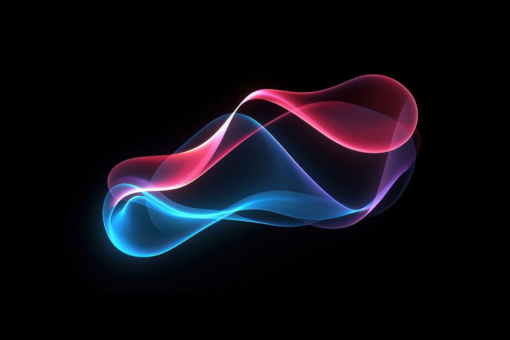 Abstract shape light technology night. AI generated Image by rawpixel.
