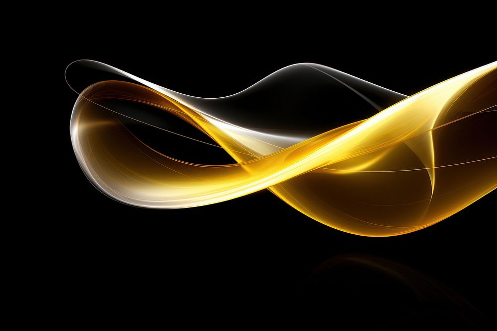 Abstract shape light technology yellow. AI generated Image by rawpixel.