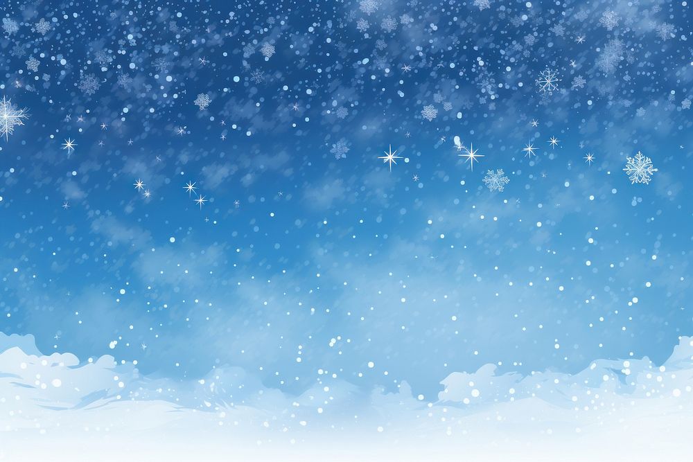 Snow fall background backgrounds snowflake outdoors. AI generated Image by rawpixel.