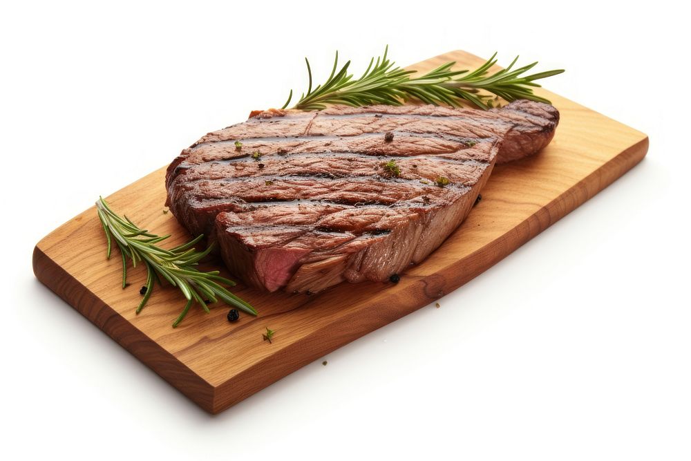 Steak meat beef food. AI generated Image by rawpixel.