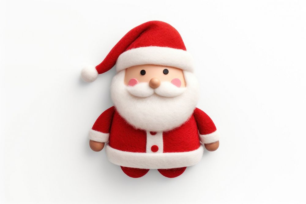 Santa Claus snowman winter cute. AI generated Image by rawpixel.