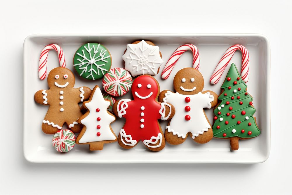 Christmas cookies gingerbread decoration dessert. 