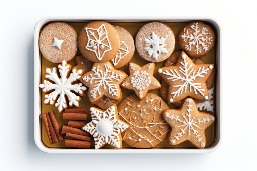 Cookie box gingerbread christmas dessert. AI generated Image by rawpixel.