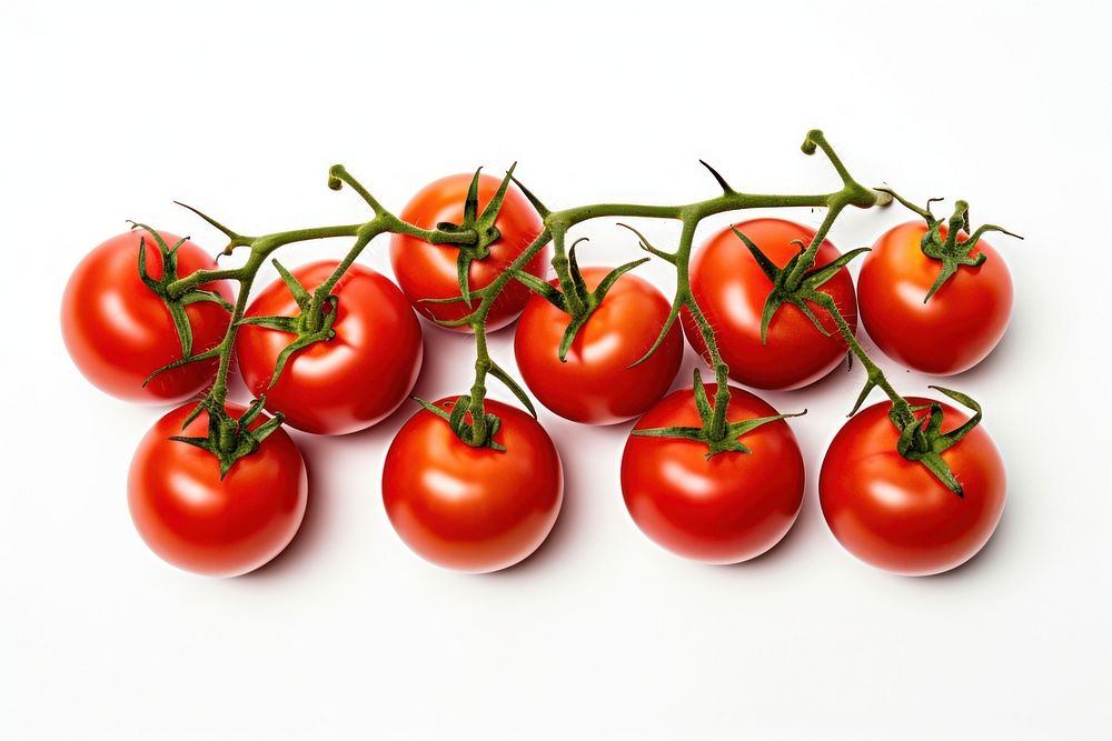 Red tomatoes vegetable fruit plant. AI generated Image by rawpixel.