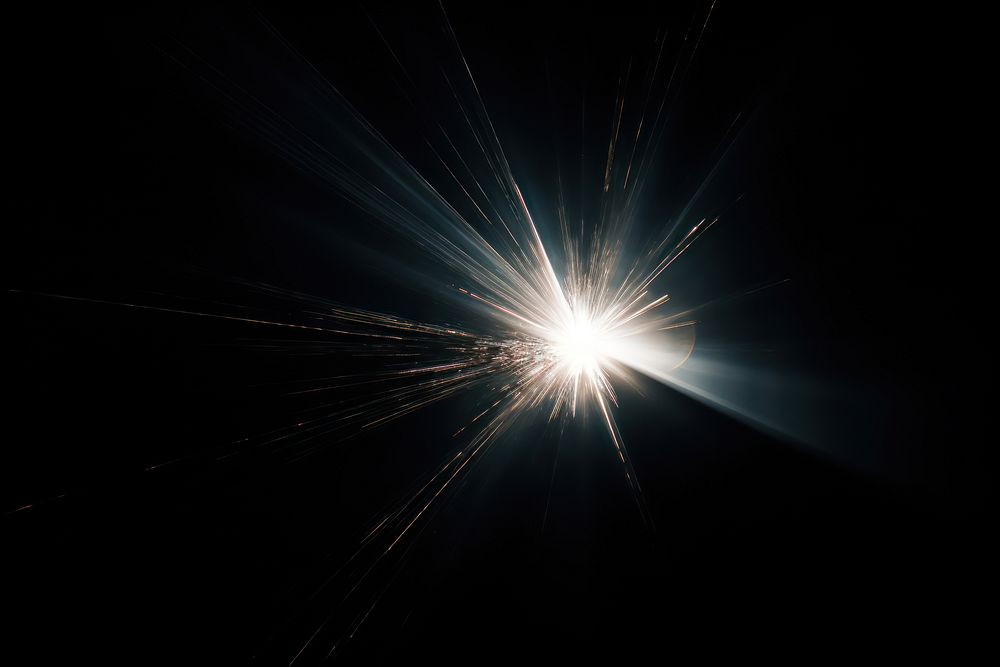 Light flare fireworks outdoors nature. AI generated Image by rawpixel.