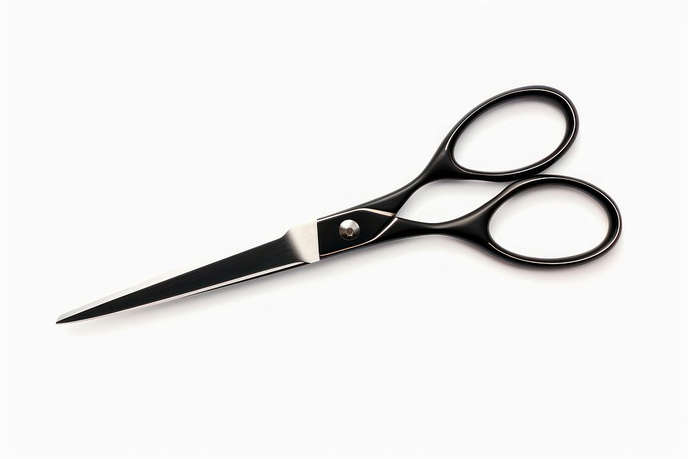 Scissors white background weaponry glasses. AI generated Image by rawpixel.