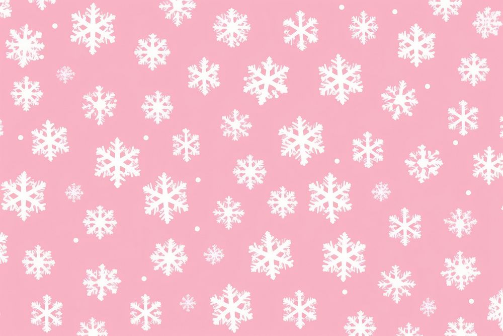Snowflakes pattern backgrounds decoration. AI generated Image by rawpixel.