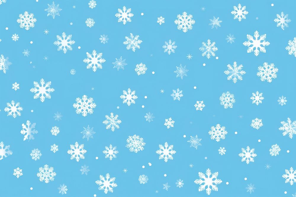 Snowflakes backgrounds pattern decoration. AI generated Image by rawpixel.