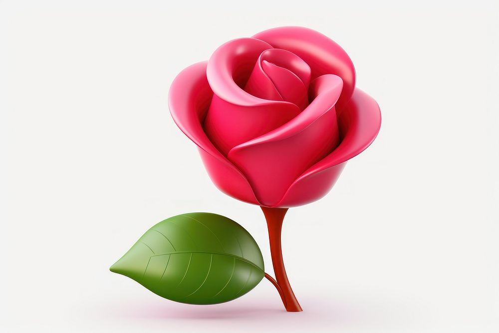 Rose flower rose plant. AI generated Image by rawpixel.