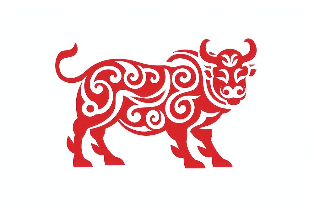 Chinese pictogram livestock cattle mammal. | Free Photo Illustration ...