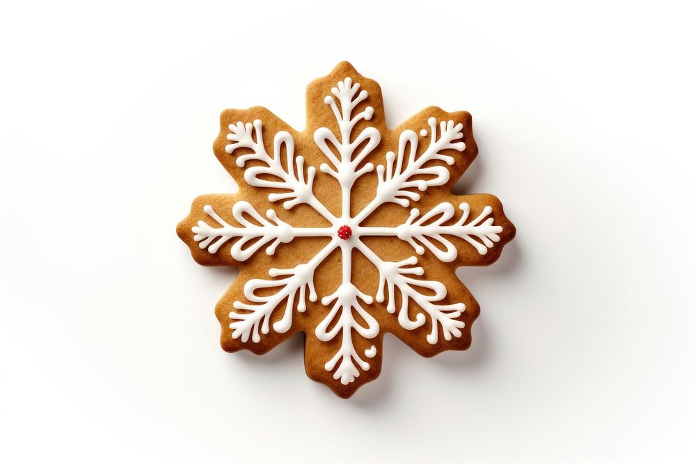 Cutout christmas cookie gingerbread dessert food. AI generated Image by rawpixel.