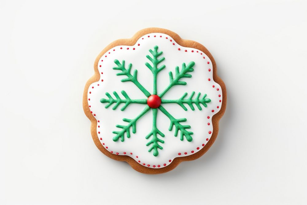 PNG Cutout fancy circle christmas cookie dessert icing food. AI generated Image by rawpixel.
