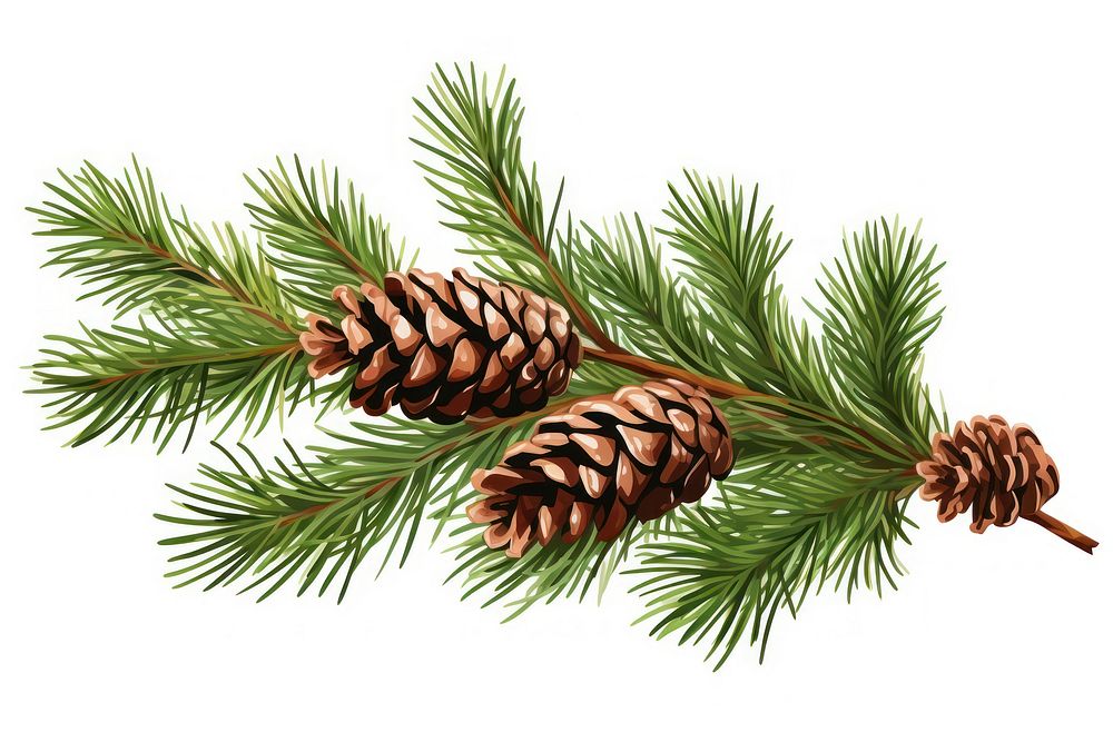 Pine tree fir christmas. AI generated Image by rawpixel.