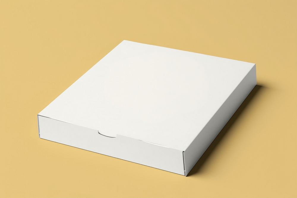 Plain white pizza box mockup cardboard carton electronics. AI generated Image by rawpixel.