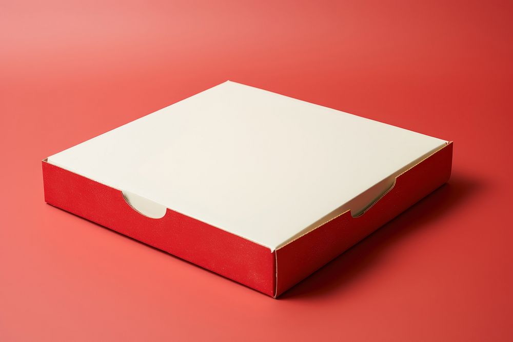 Plain white pizza box cardboard carton publication. AI generated Image by rawpixel.