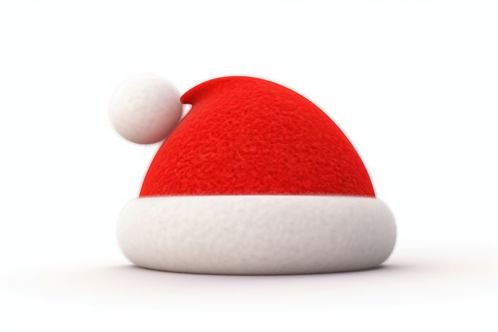 Christmas santa hat christmas white background celebration. AI generated Image by rawpixel.