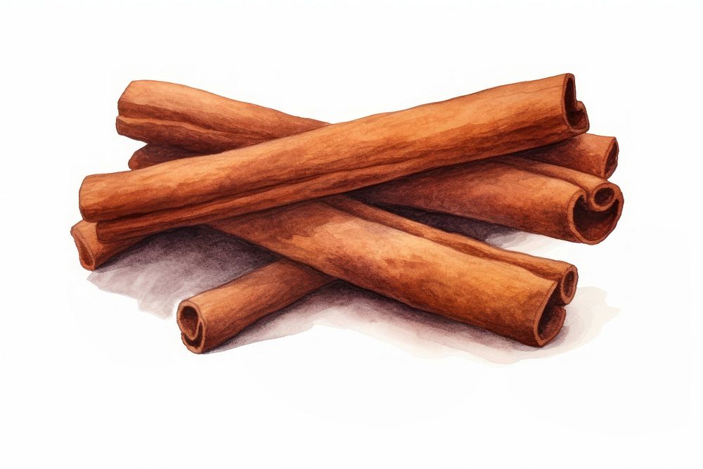 Cinnamon food wood freshness. AI generated Image by rawpixel.