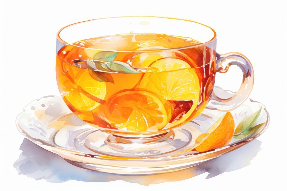 Tea tea saucer drink. AI generated Image by rawpixel.