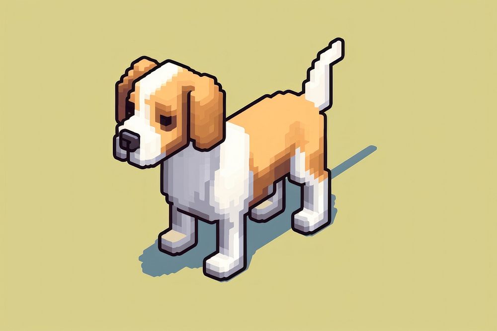 Dog animal mammal beagle. AI generated Image by rawpixel.