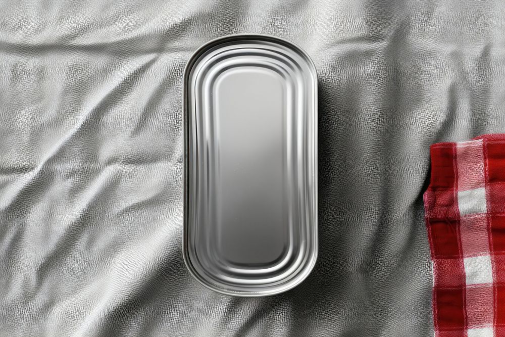 Tin tablecloth aluminium aluminum. AI generated Image by rawpixel.