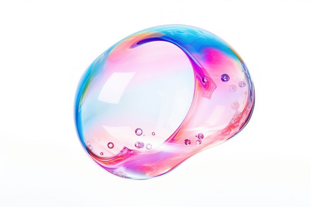 Bubble white background transparent lightweight. AI generated Image by rawpixel.