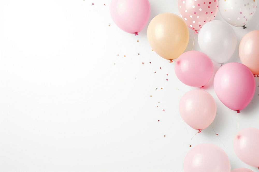 Birthday assets balloon celebration anniversary. AI generated Image by rawpixel.