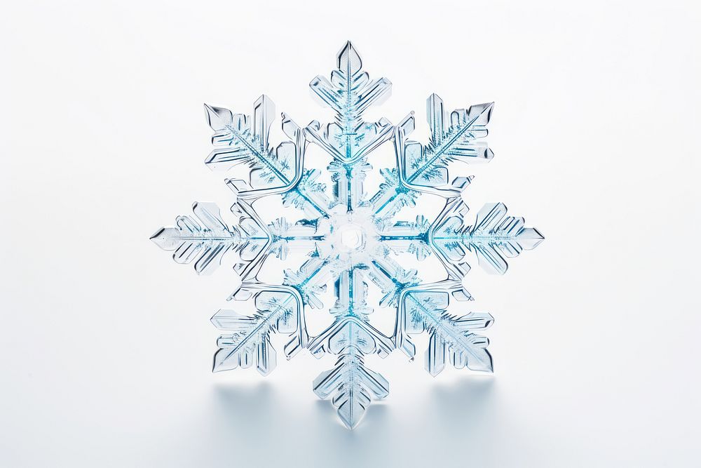 Snowflake christmas white celebration. AI generated Image by rawpixel.