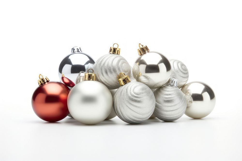 Christmas ornament jewelry pearl. AI generated Image by rawpixel.