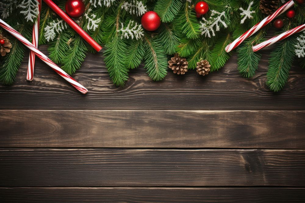 Christmas background backgrounds plant green. AI generated Image by rawpixel.