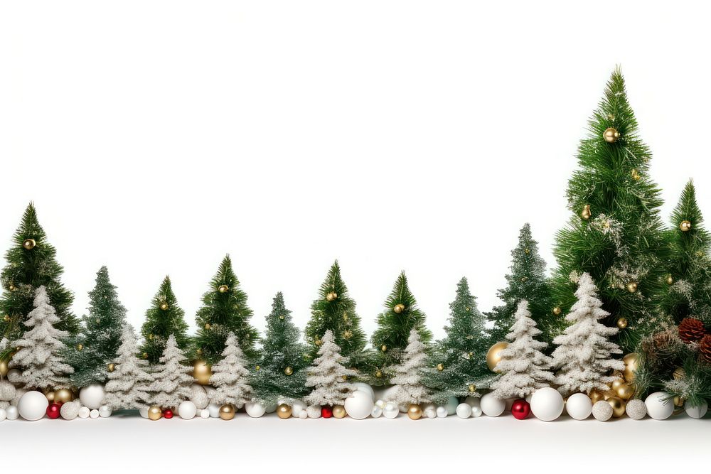 Christmas tree plant white fir. AI generated Image by rawpixel.