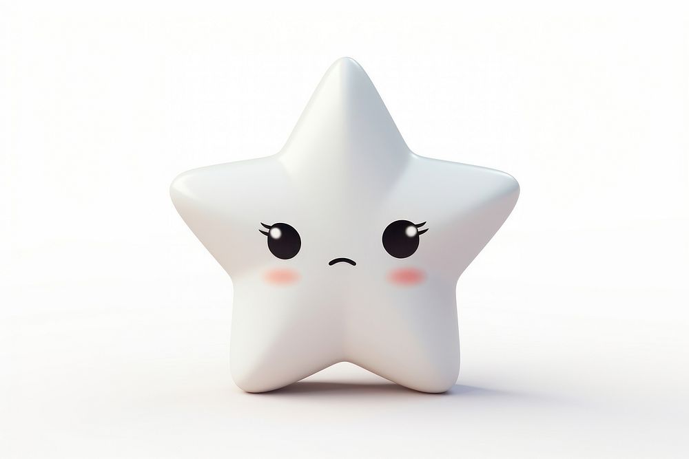 Sad star emoji representation beverage figurine. AI generated Image by rawpixel.