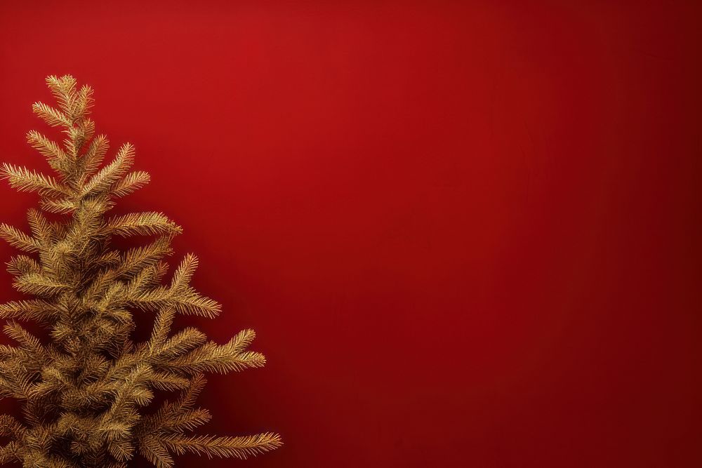 Gold spruce tree backgrounds christmas plant. AI generated Image by rawpixel.
