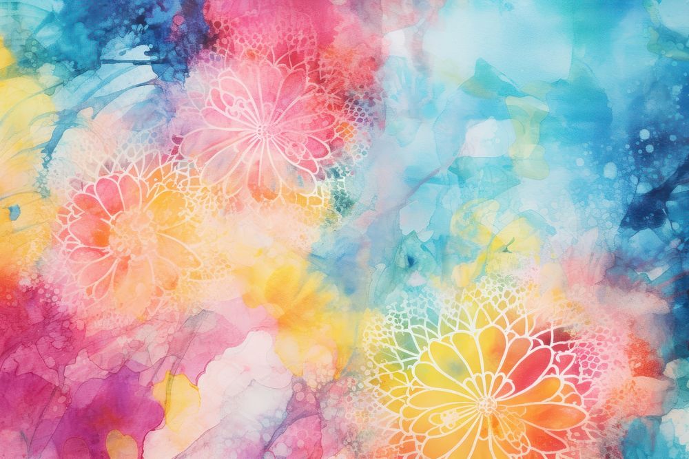 Japanese pattern backgrounds textured painting. AI generated Image by rawpixel.