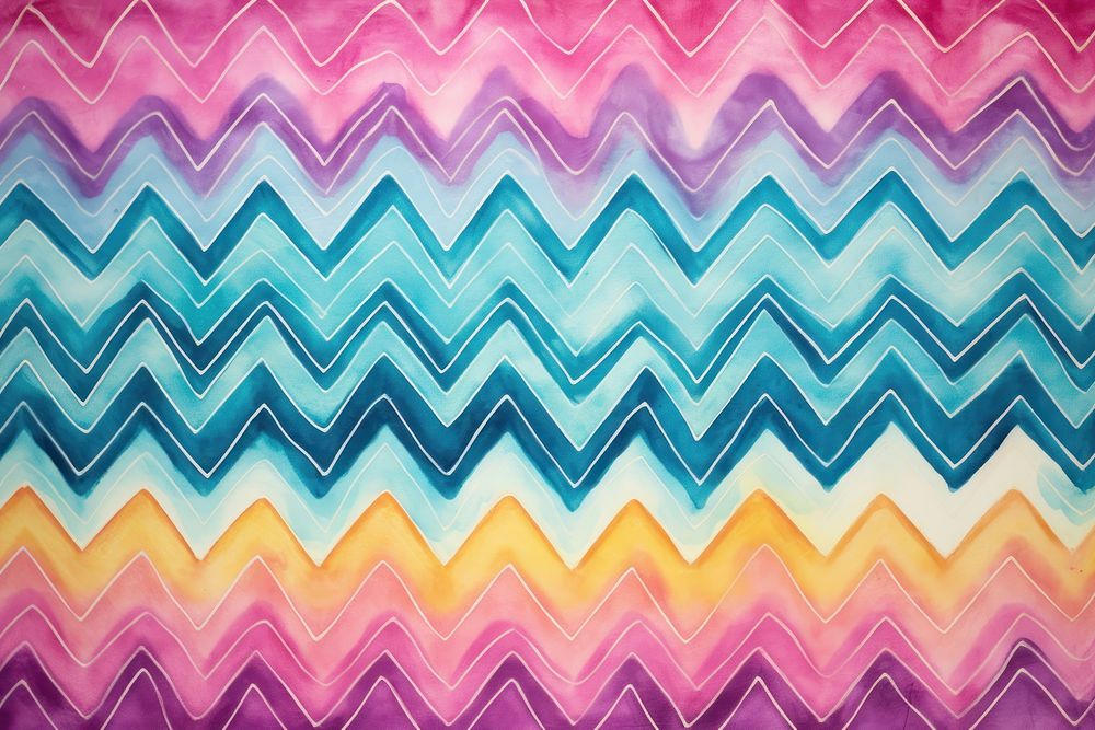 Zig zag pattern backgrounds textured creativity. AI generated Image by rawpixel.