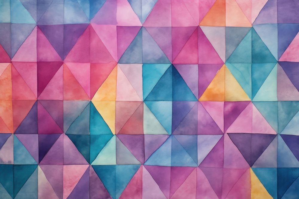 Geometric pattern backgrounds textured painting. 